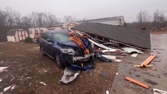 At least 37 dead after tornadoes, wildfires and dust storms wreak havoc ...