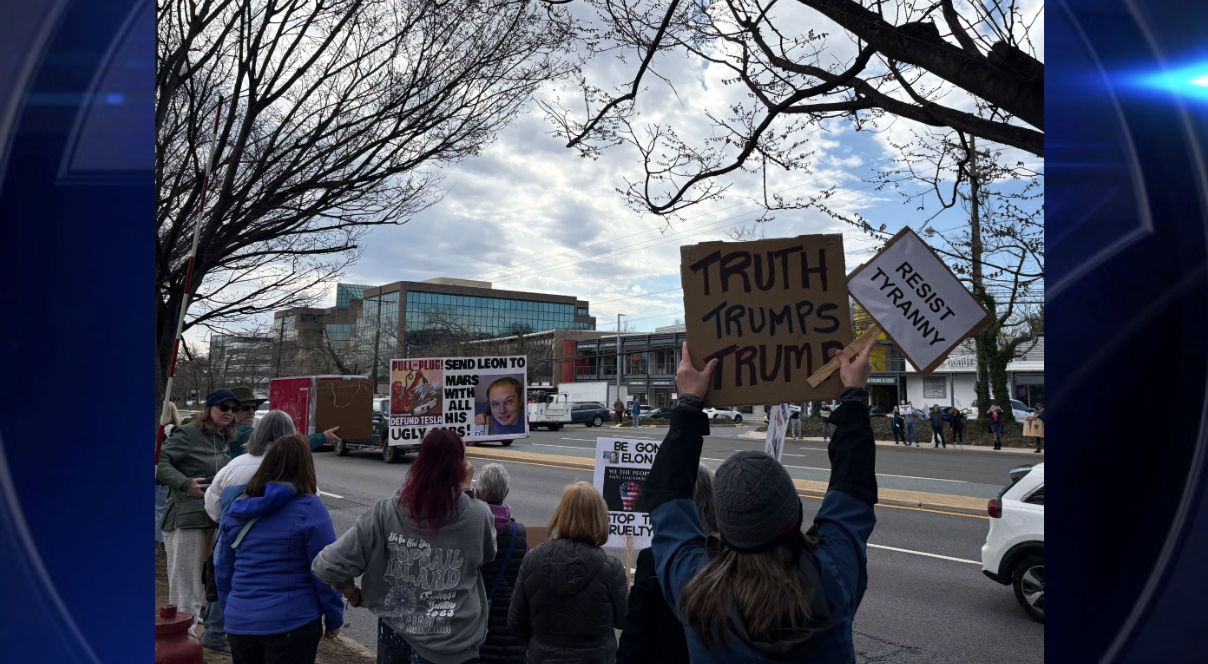 Backlash continues against Elon Musk’s role with DOGE as demonstrations ...
