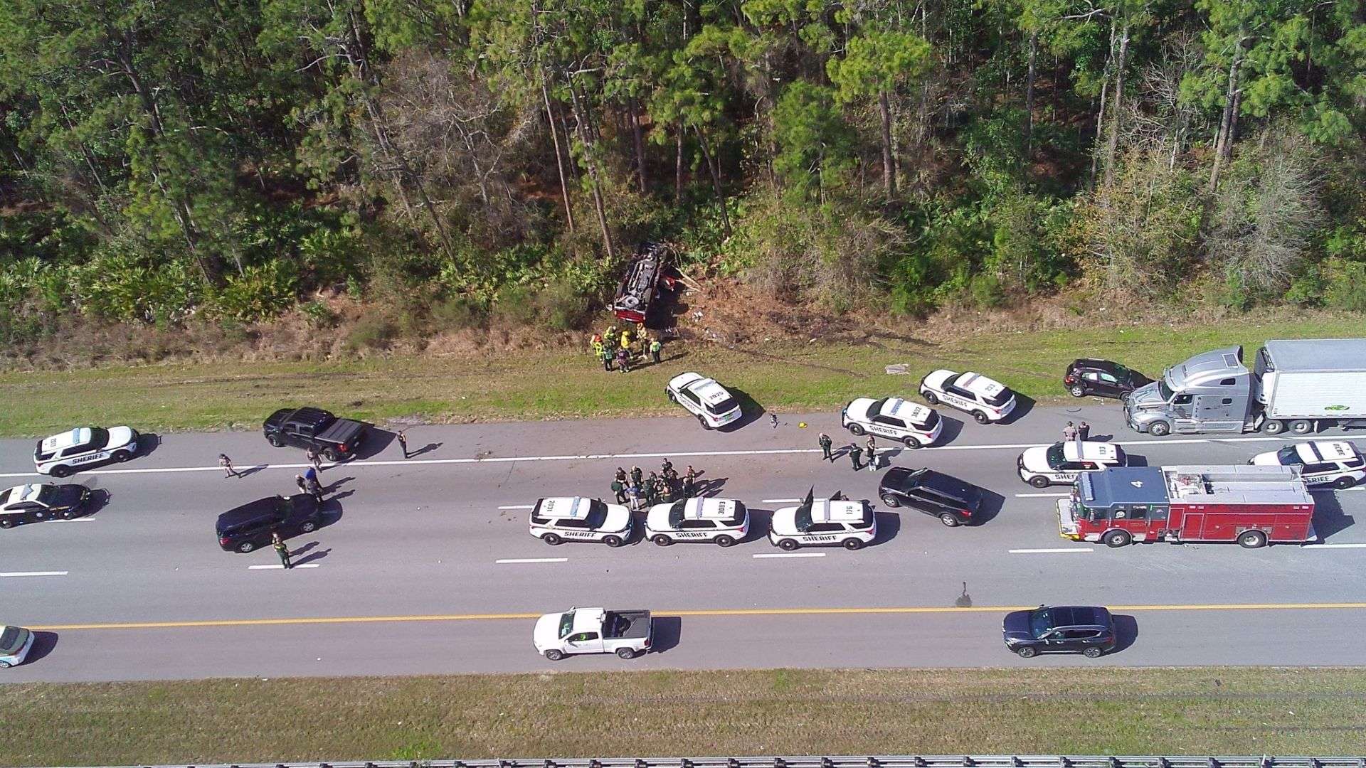 Florida driver fires gun out window on I-95, crashes after police chase ...