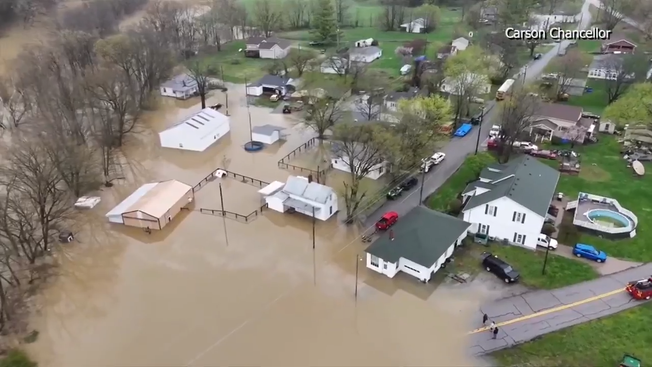 Swollen rivers are flooding towns in the US South after a prolonged ...