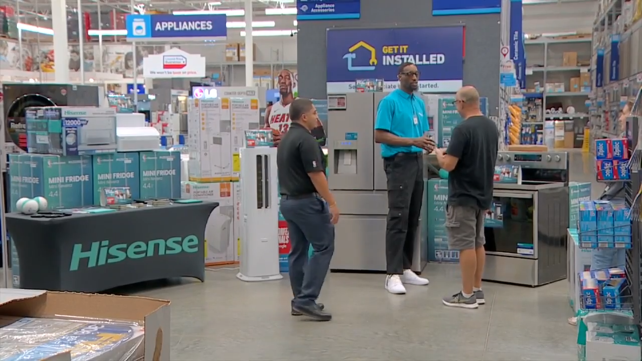 Heat star Bam Adebayo surprises shoppers at Lowe’s in North Miami Beach with tickets to NBA Finals – WSVN 7News | Miami News, Weather, Sports | Fort Lauderdale