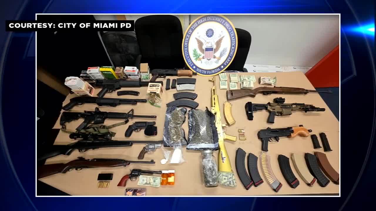 Authorities arrest two men in drug bust in Miami; drugs, contraband, and firearms seized – WSVN 7News | Miami News, Weather, Sports | Fort Lauderdale Authorities arrest two men in drug bust in Miami; drugs, contraband, and firearms seized – WSVN 7News | Miami News, Weather, Sports | Fort Lauderdale
