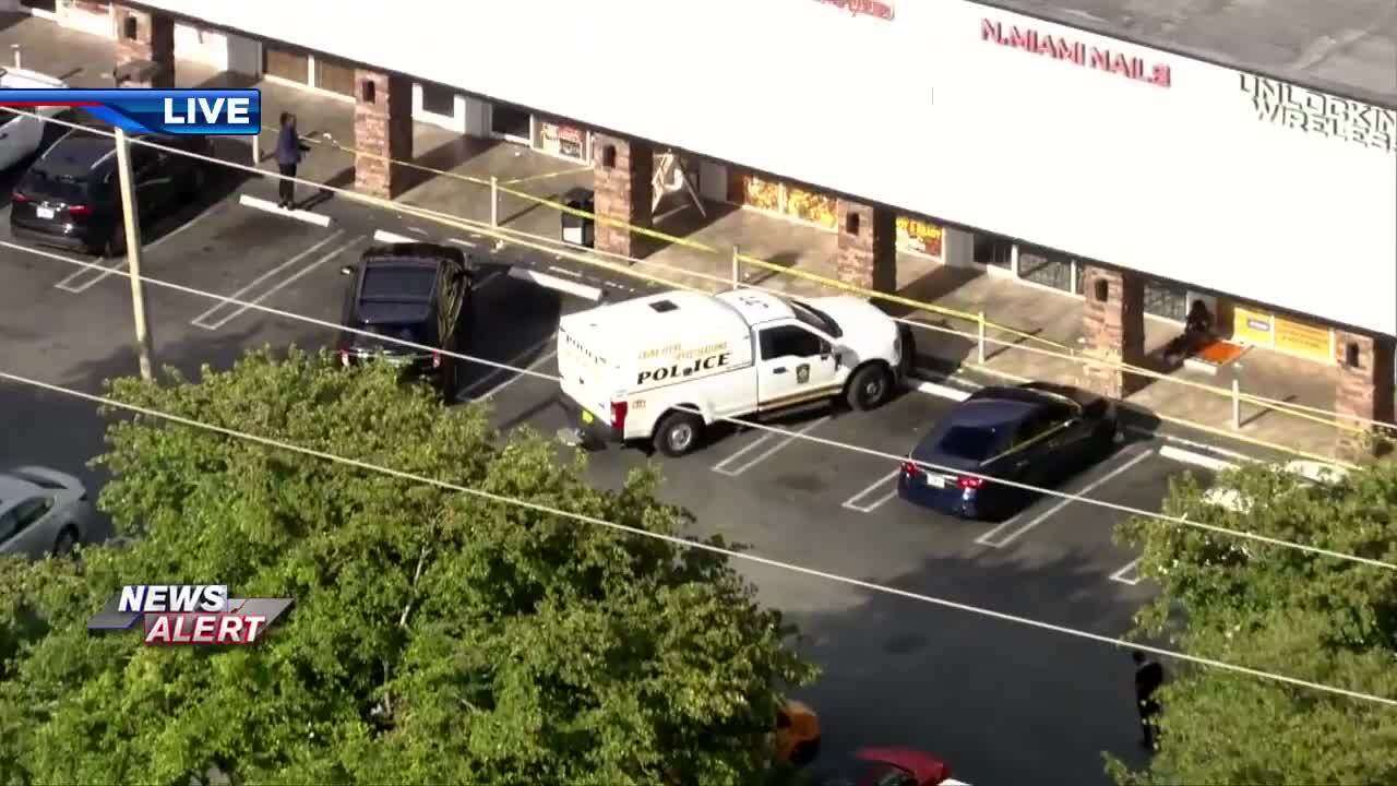 1 hospitalized after shooting at Miami Gardens strip mall - WSVN 7News ...