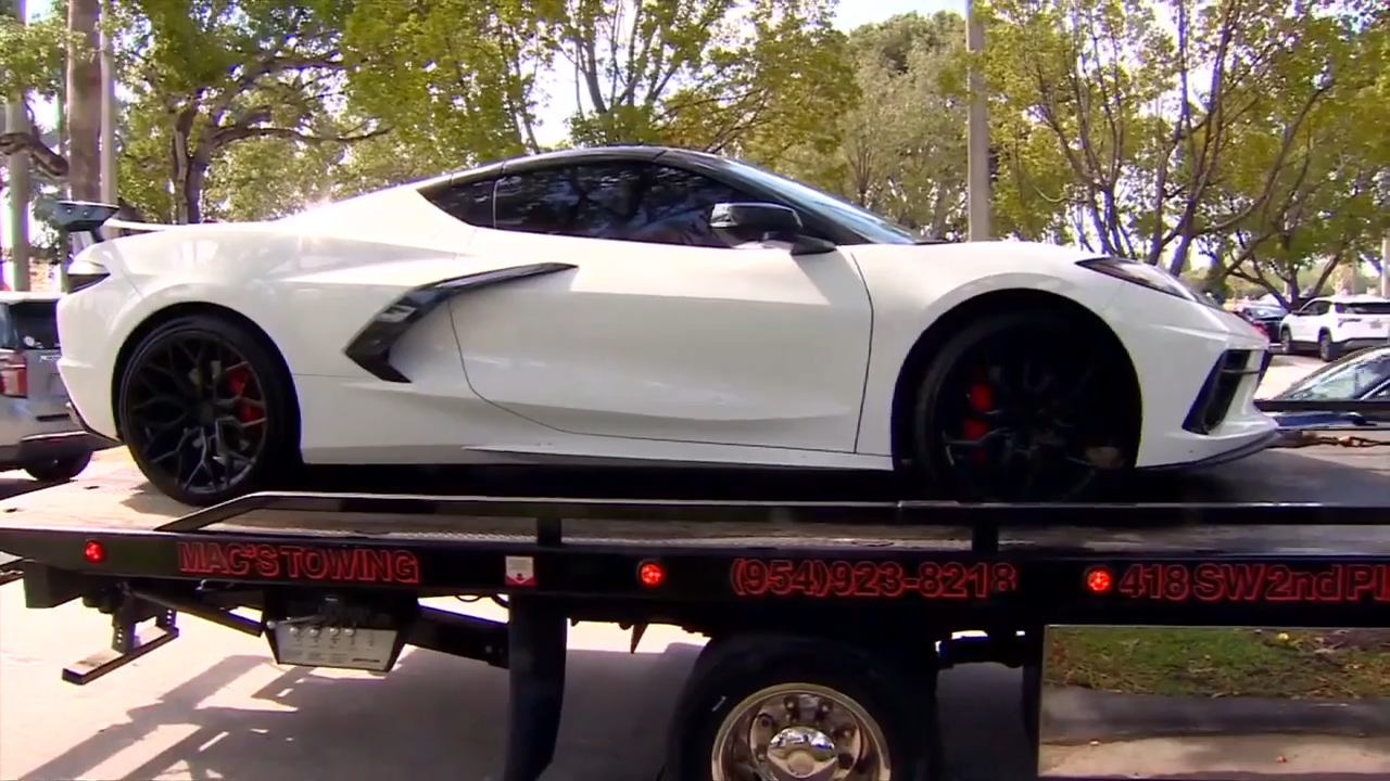 Police recover Corvette stolen from home in Sunrise - WSVN 7News ...