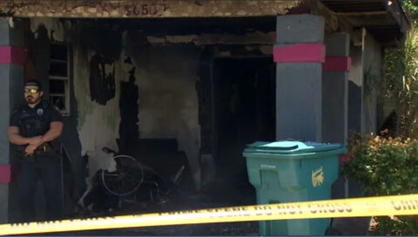 1 displaced after Lauderhill home erupts in flames - WSVN 7News | Miami ...