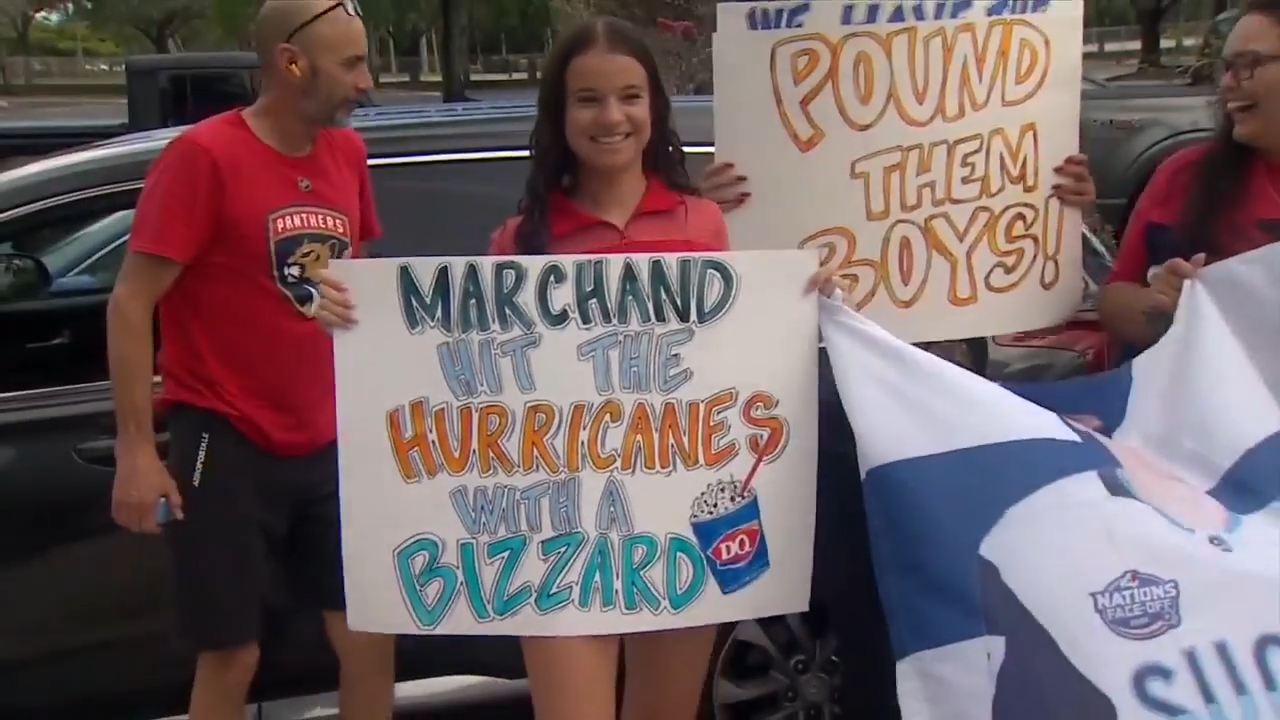 Fans ready to support Panthers as they look to sweep ECF series against Hurricanes – WSVN 7News | Miami News, Weather, Sports | Fort Lauderdale
