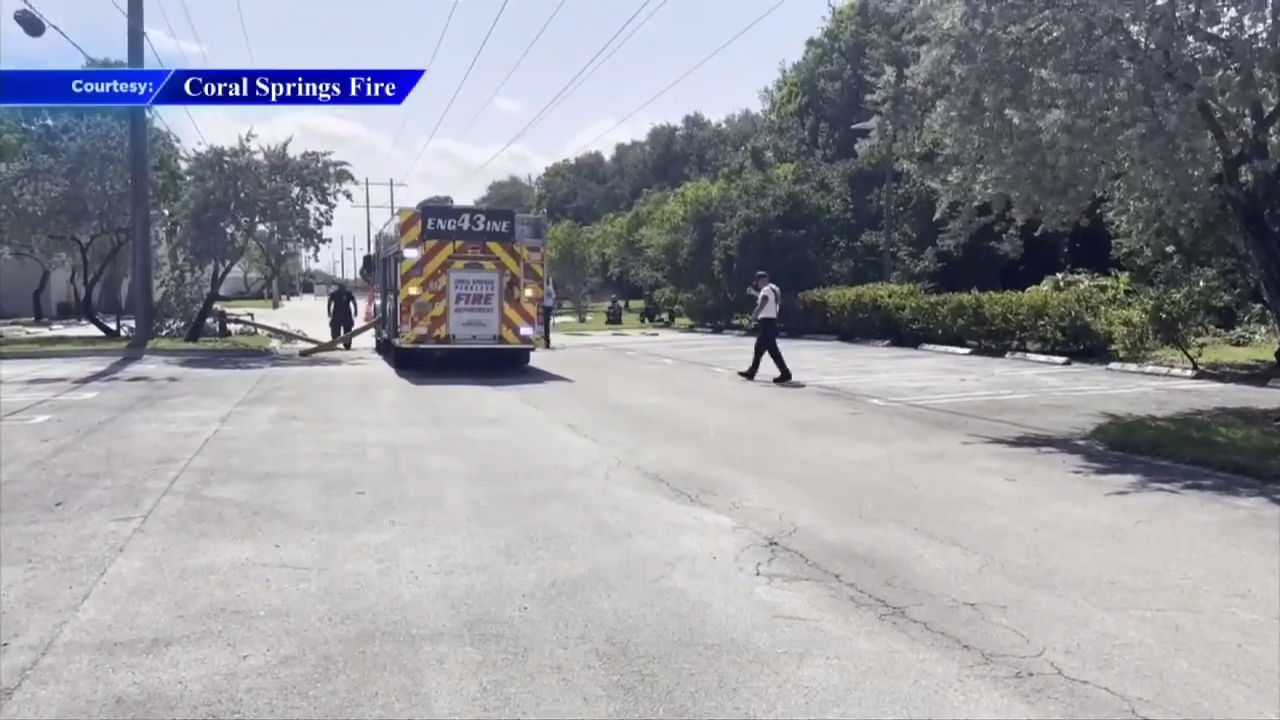 Businesses briefly evacuated after gas leak in Coral Springs - WSVN ...