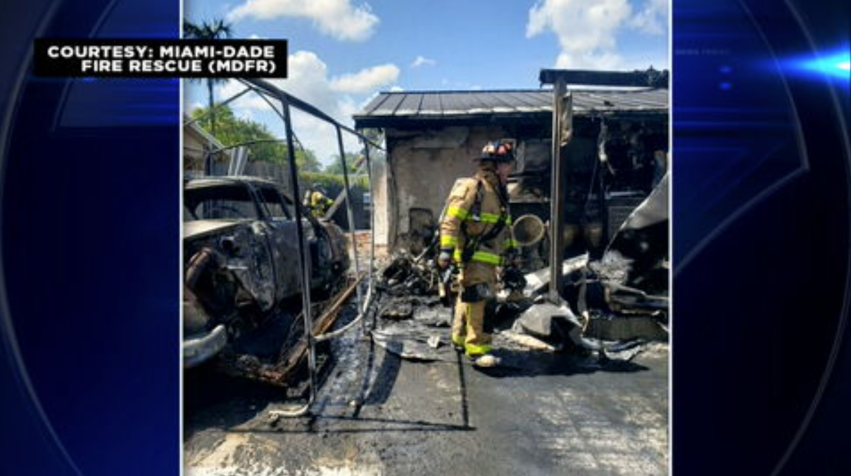 Family’s dog dies after fire ignites in SW Miami-Dade home – WSVN 7News | Miami News, Weather, Sports