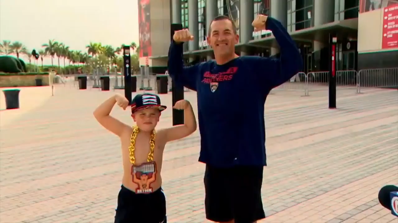 9-year-old Panthers fan hopes team wins second straight cup ahead of Game 4 – WSVN 7News | Miami News, Weather, Sports | Fort Lauderdale
