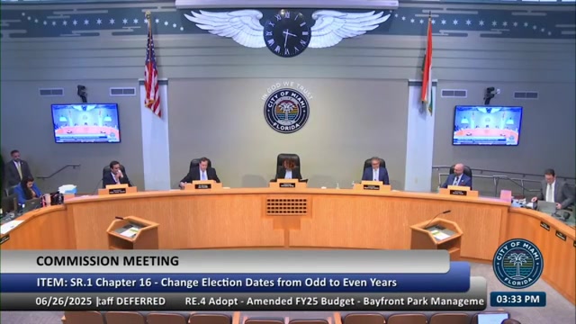City of Miami commissioners postpone November election to 2026, defying ...