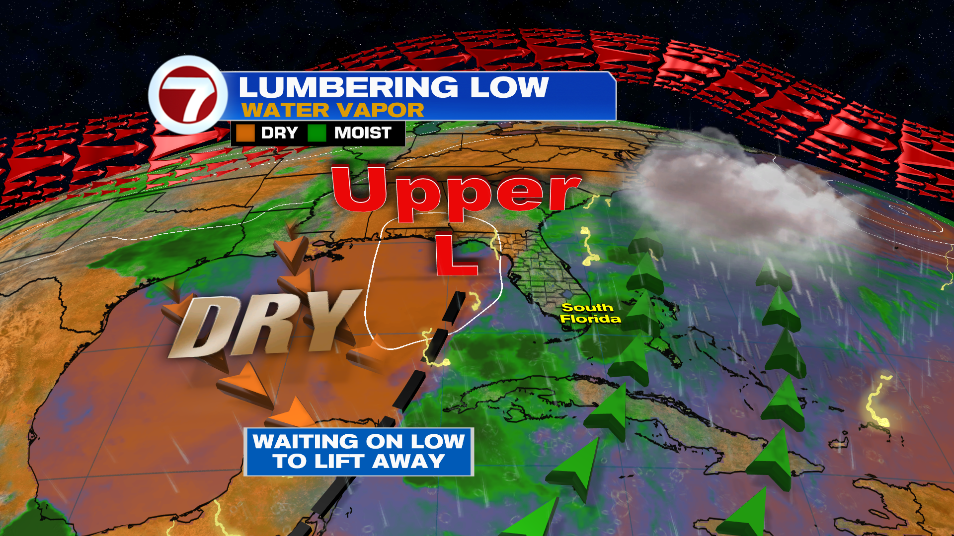 More Storms Wednesday Before Drier Weather Returns - WSVN 7News | Miami ...