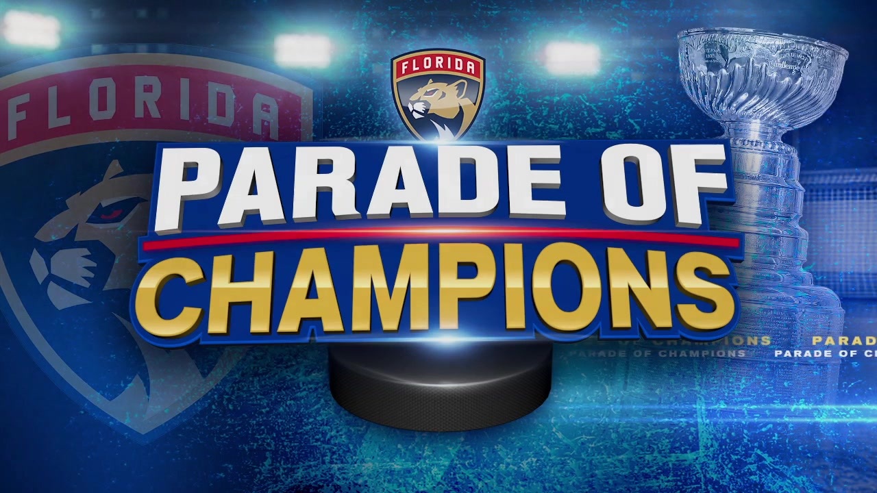Fans arrive on Fort Lauderdale Beach for Panthers parade and rally – WSVN 7News | Miami News, Weather, Sports | Fort Lauderdale