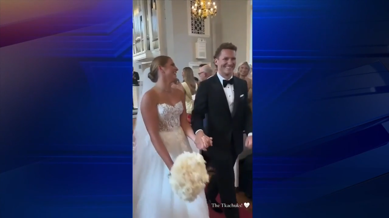 From the ice to ‘I do’: Matthew Tkachuk gets married – WSVN 7News | Miami News, Weather, Sports | Fort Lauderdale
