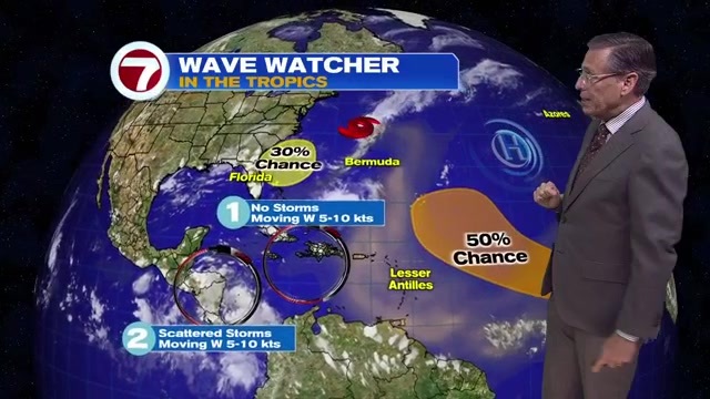 Tropical Storm Henriette forms in the Pacific while Tropical Storm