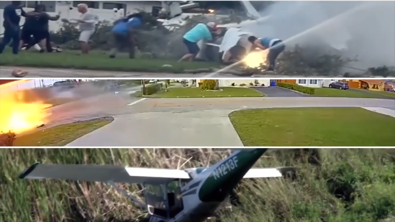 Pembroke Pines officials vote to ask for study at North Perry after multiple plane crashes, honor good Samaritans who rescued 4