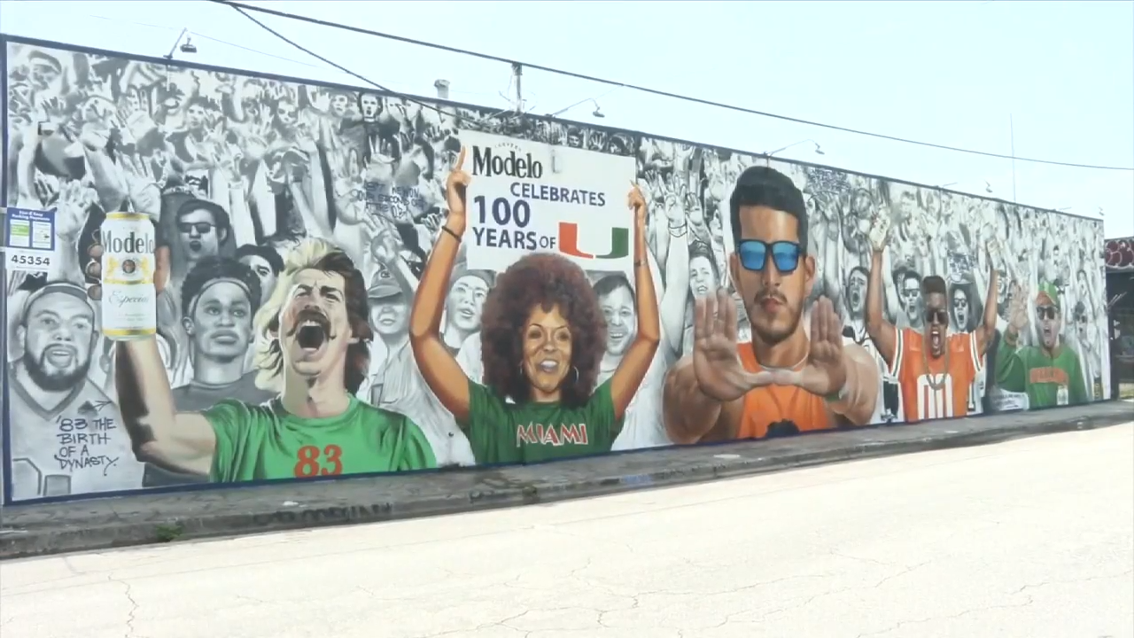 Museum of Graffiti to unveil new Miami Hurricanes mural in celebration of the university’s centennial – WSVN 7News | Miami News, Weather, Sports | Fort Lauderdale