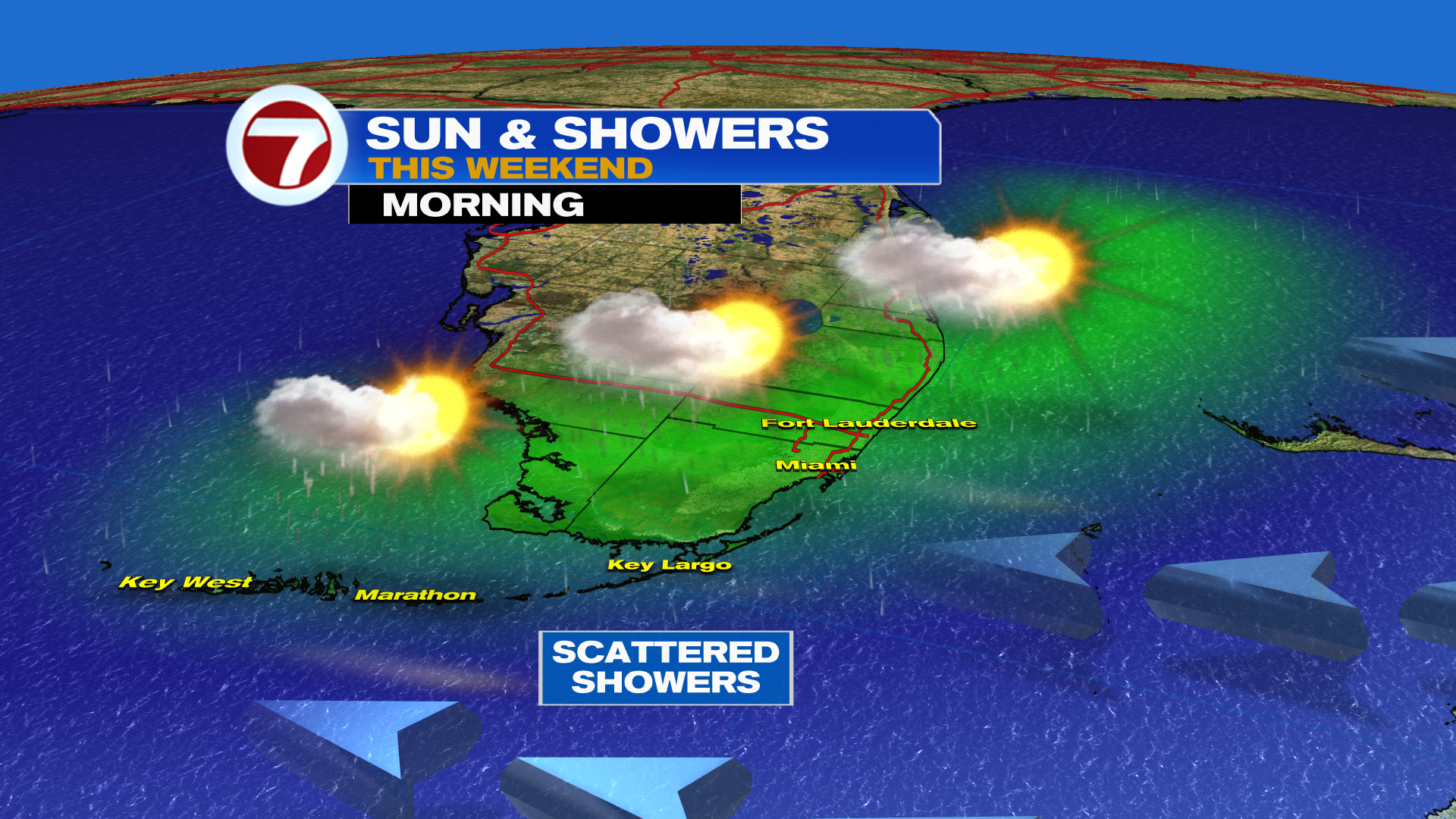 Shine, Showers and Steam this Weekend - WSVN 7News | Miami News ...