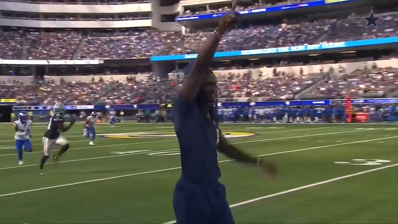 CeeDee Lamb takes big hit from sprinting official while WR is in street clothes on the sideline – WSVN 7News | Miami News, Weather, Sports | Fort Lauderdale
