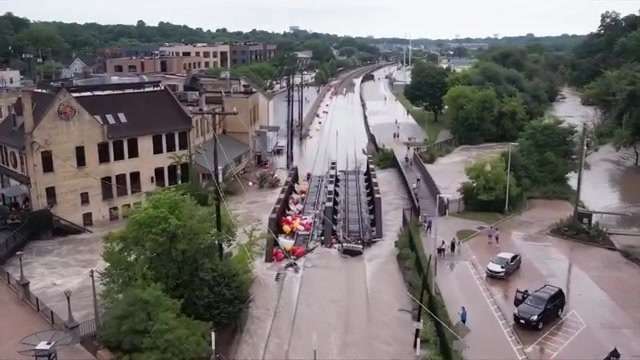 Flooding cancels last day of Wisconsin State Fair as severe storms ...