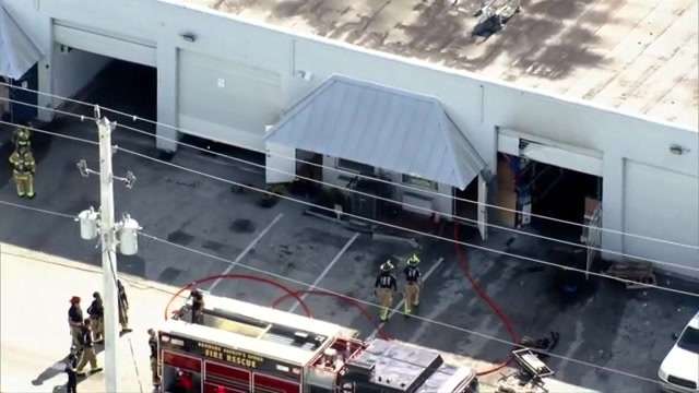 No injuries reported after warehouse fire in Lauderdale Lakes - WSVN ...