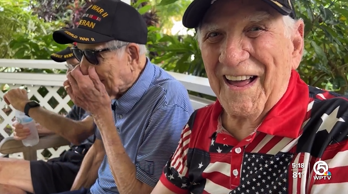 101-year-old WWII veteran receives free dental care from Wounded Veterans Relief Fund - WSVN 7News | Miami News, Weather, Sports | Fort Lauderdale