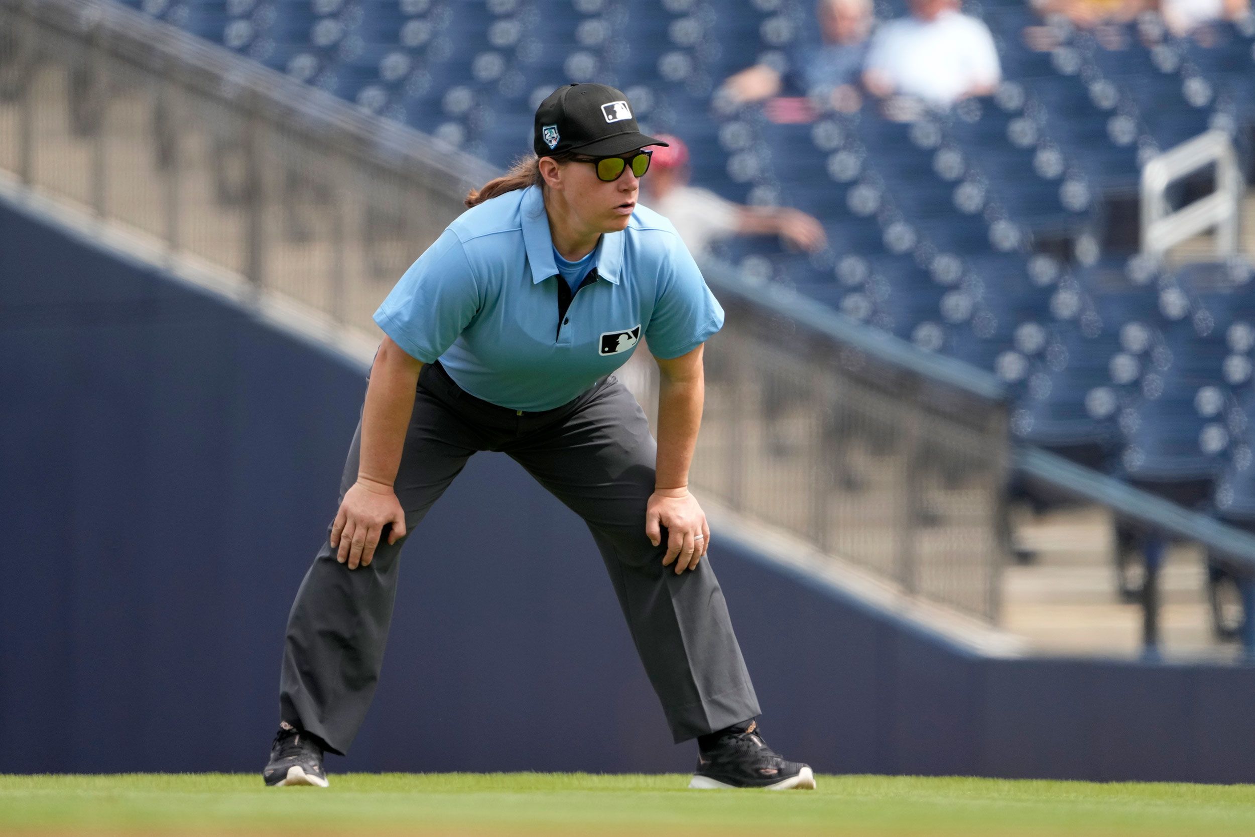 Jen Pawol will be Major League Baseball’s first woman to umpire in a regular-season game this weekend – WSVN 7News | Miami News, Weather, Sports | Fort Lauderdale