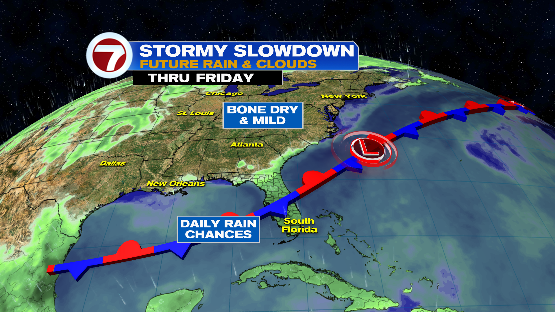 Daily Dose of Showers and Storms this Week - WSVN 7News | Miami News ...