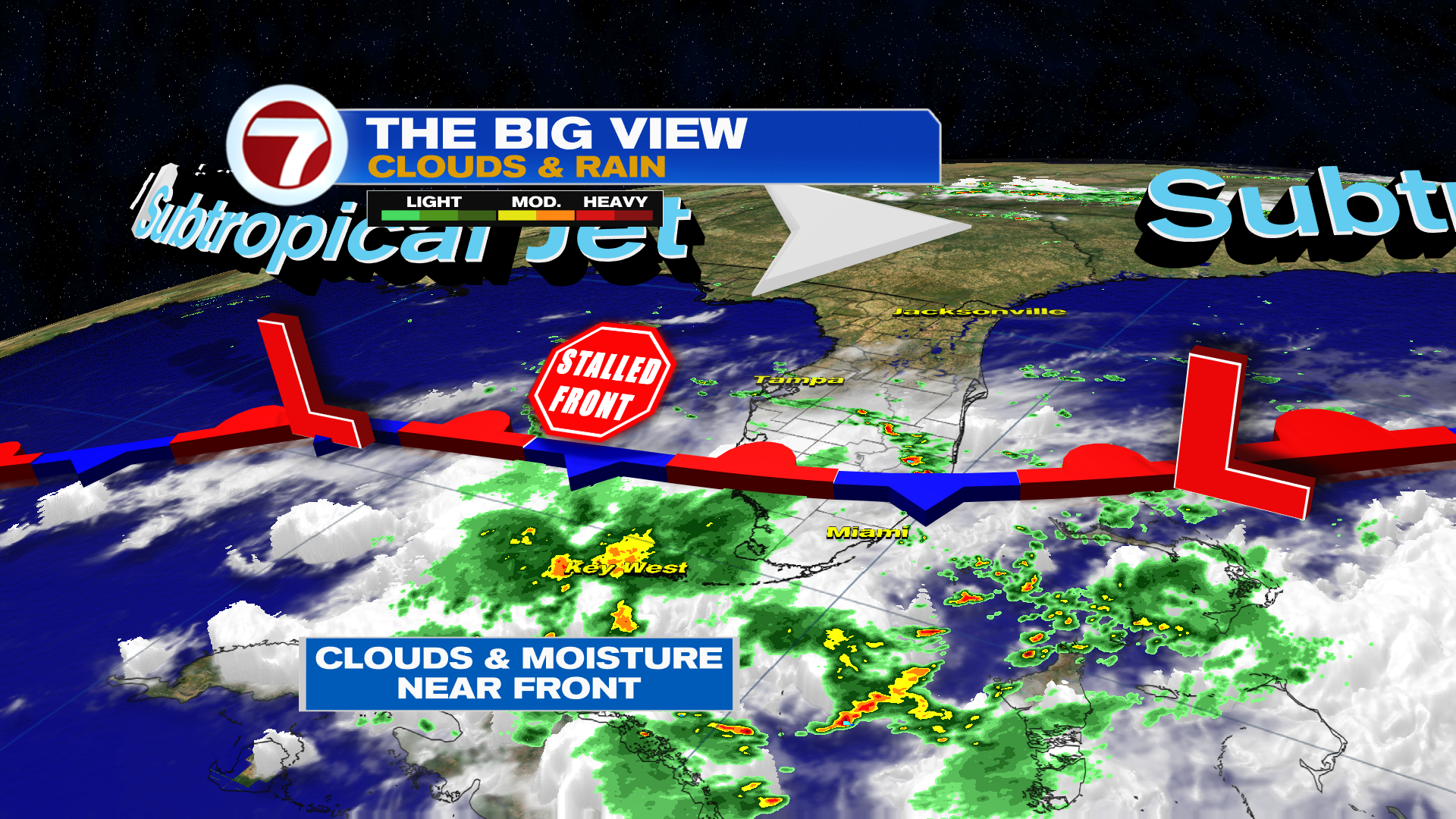 Stuck in an Unsettled Pattern into Next Week - WSVN 7News | Miami News ...