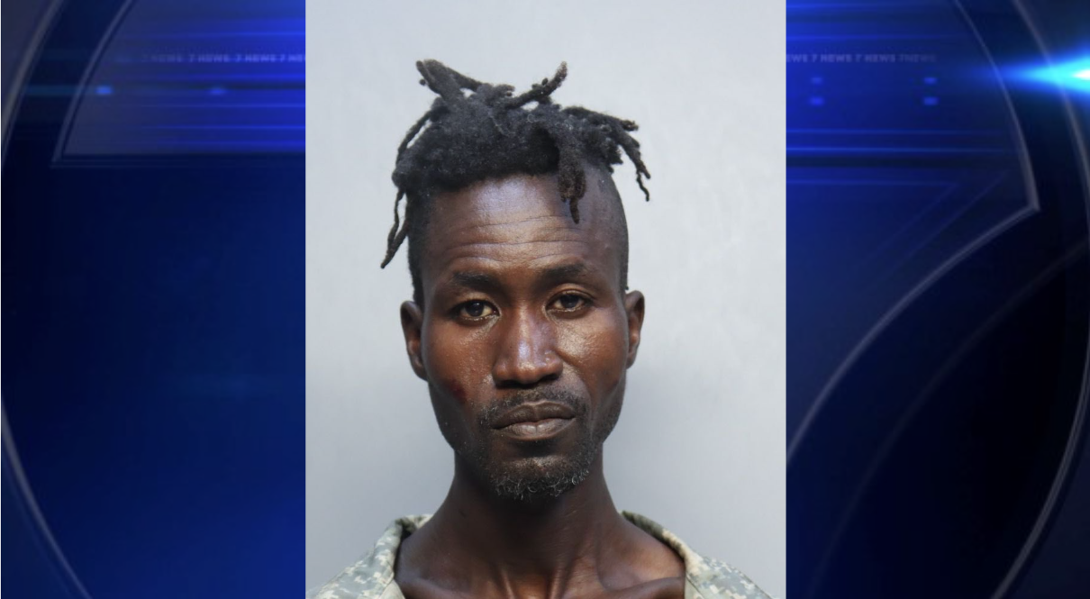 Knife-wielding man arrested after head-butting Miami Beach officer ...