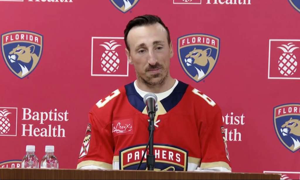 Brad Marchand didn't expect to stay with the Panthers this season. Here's  why he could - WSVN 7News | Miami News, Weather, Sports | Fort Lauderdale