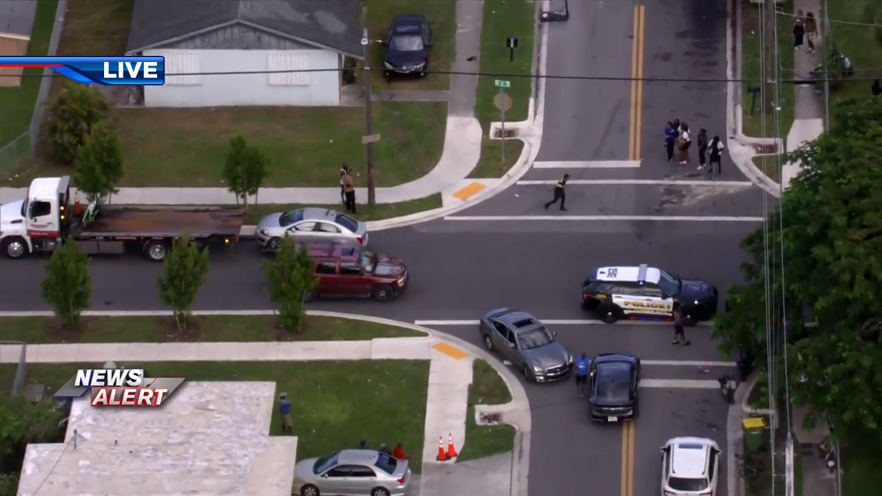 2 children hospitalized after car crashes into pedestrian in Florida City