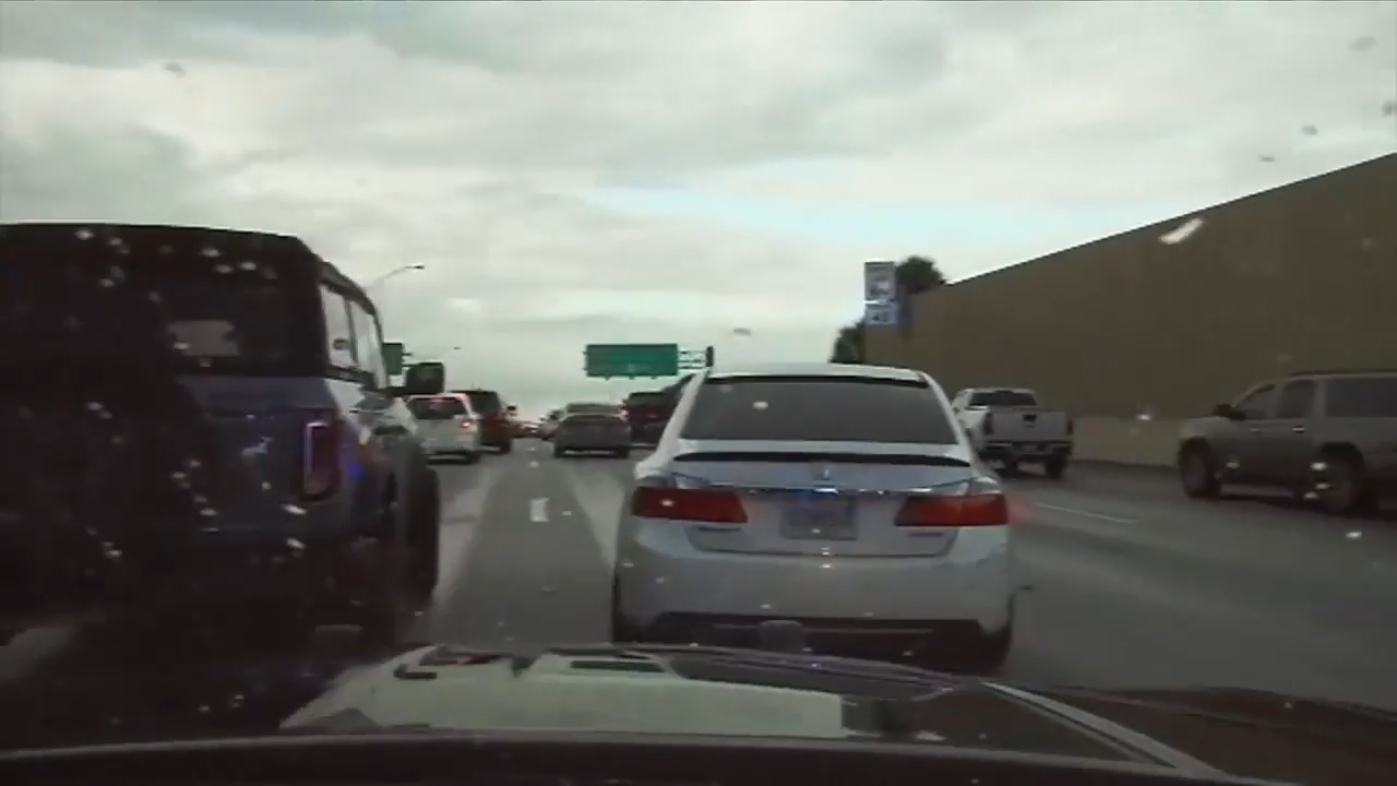 FHP releases dashcam footage of I-95 pursuit after reckless driver ...