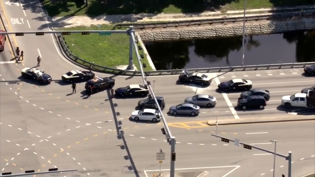 Man arrested after leading troopers on pursuit through Miramar; cruiser ...