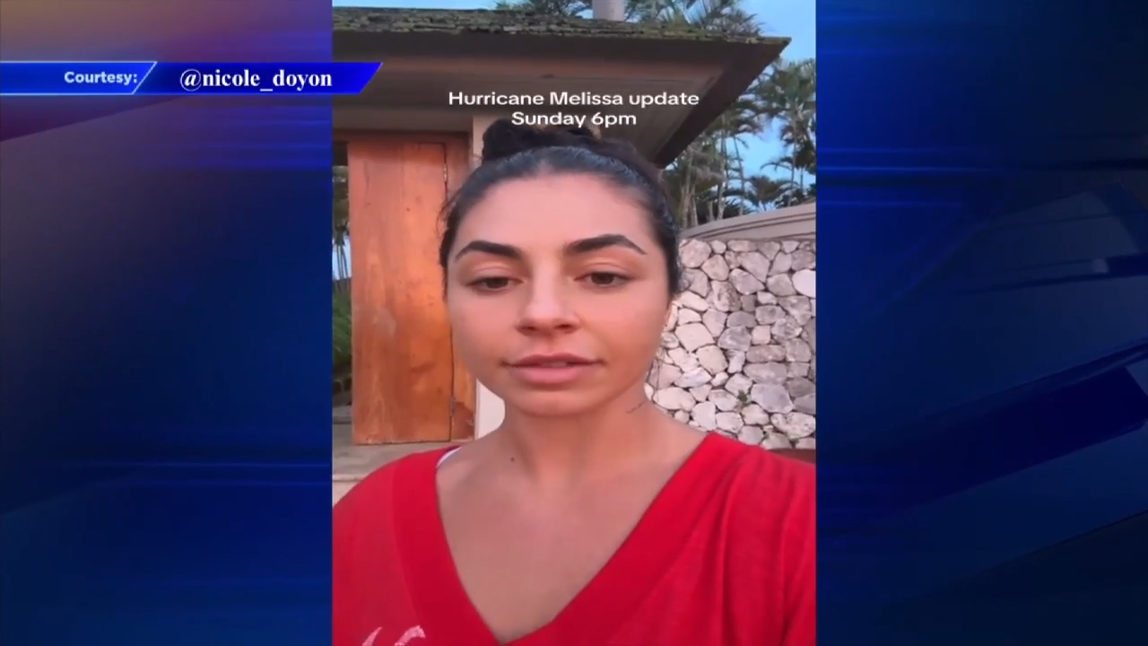 Miami woman, friends stuck in Jamaica after local airport closes due to Hurricane Melissa