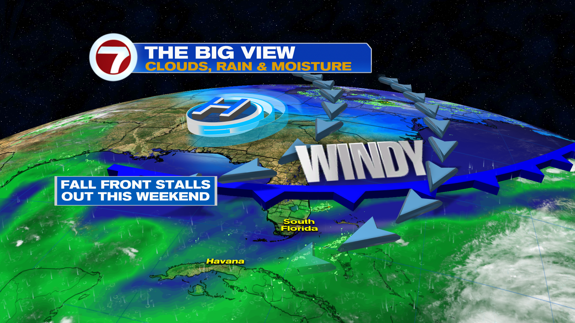 Windy with Some Speedy Showers End of Week - WSVN 7News | Miami News ...