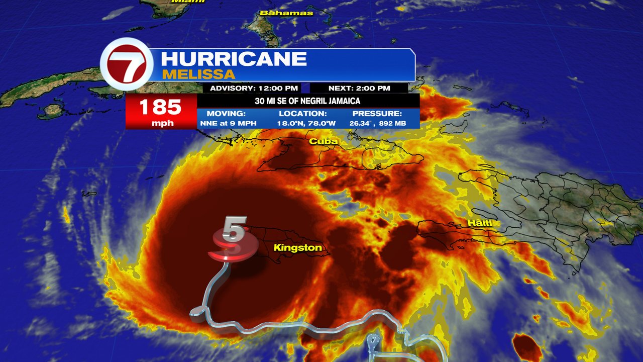 KINGSTON, Jamaica (AP) — Hurricane Melissa intensified Tuesday as it crawled toward Jamaica, where officials and residents braced for catastrophic winds, flash flooding and landslides from<a class="excerpt-read-more" href="https://wsvn.com/news/us-world/jamaica-braces-for-catastrophic-winds-and-flooding-as-hurricane-melissa-approaches/">Read More</a>