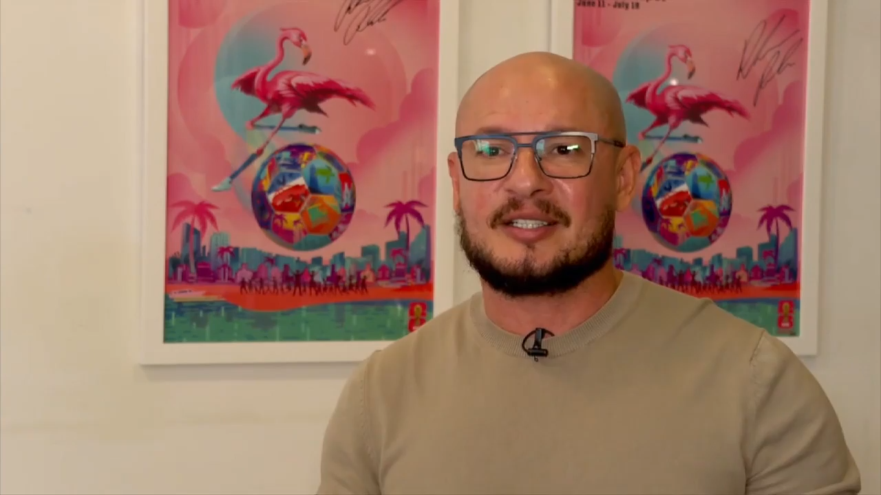 Artist provides insight, background on iconic FIFA World Cup 2026 Miami poster – WSVN 7News | Miami News, Weather, Sports | Fort Lauderdale