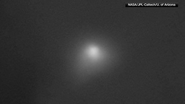 NASA unveils close-up pictures of the comet popping by from another star