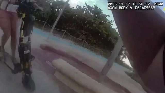 Bodycam footage shows UM grad student hitting Miami Beach Police ...