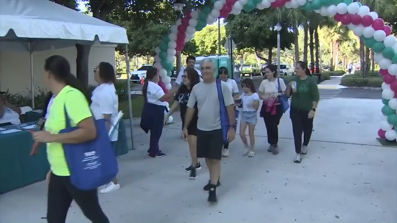 Memorial Healthcare System holds 5th annual promise walk for preeclampsia - WSVN 7News | Miami News, Weather, Sports | Fort Lauderdale