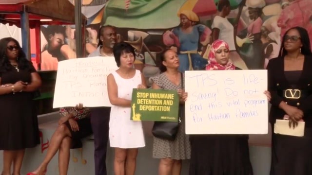FANM holds press conference to address Trump administration decision to end temporary protected status for Haitians