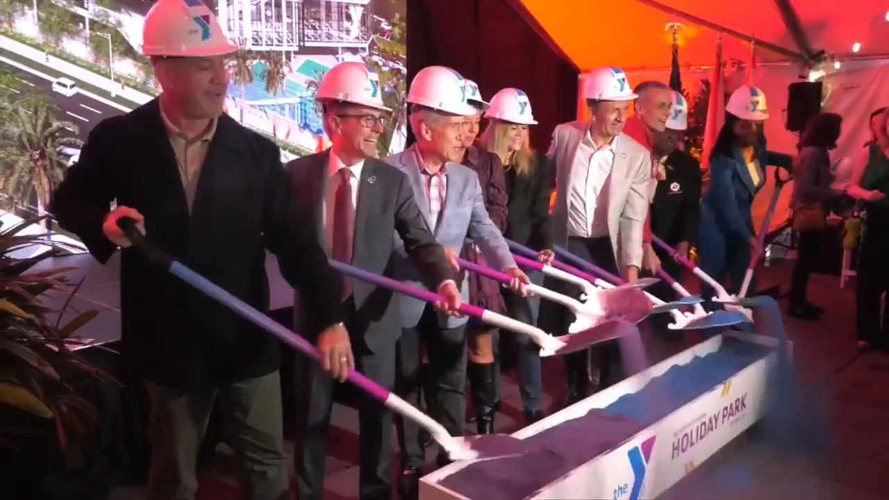 YMCA South Florida and Broward Health break ground for new family center