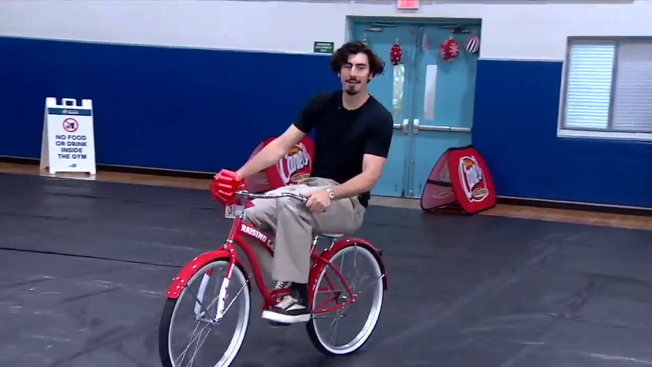 Heat forward Jaime Jaquez Jr. teams up with Raising Cane’s to donate bicycles, helmets to Boys & Girls Club of Miami-Dade – WSVN 7News | Miami News, Weather, Sports | Fort Lauderdale