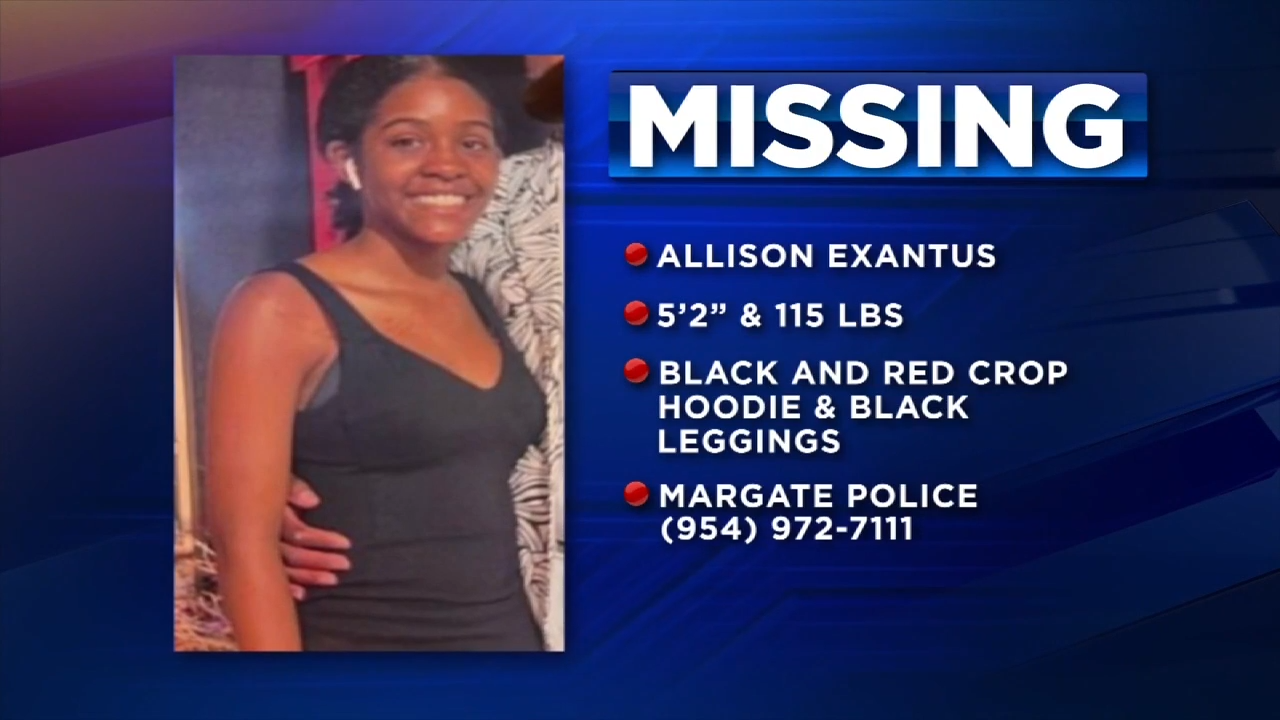 Search underway for 17-year-old girl reported missing from Margate ...