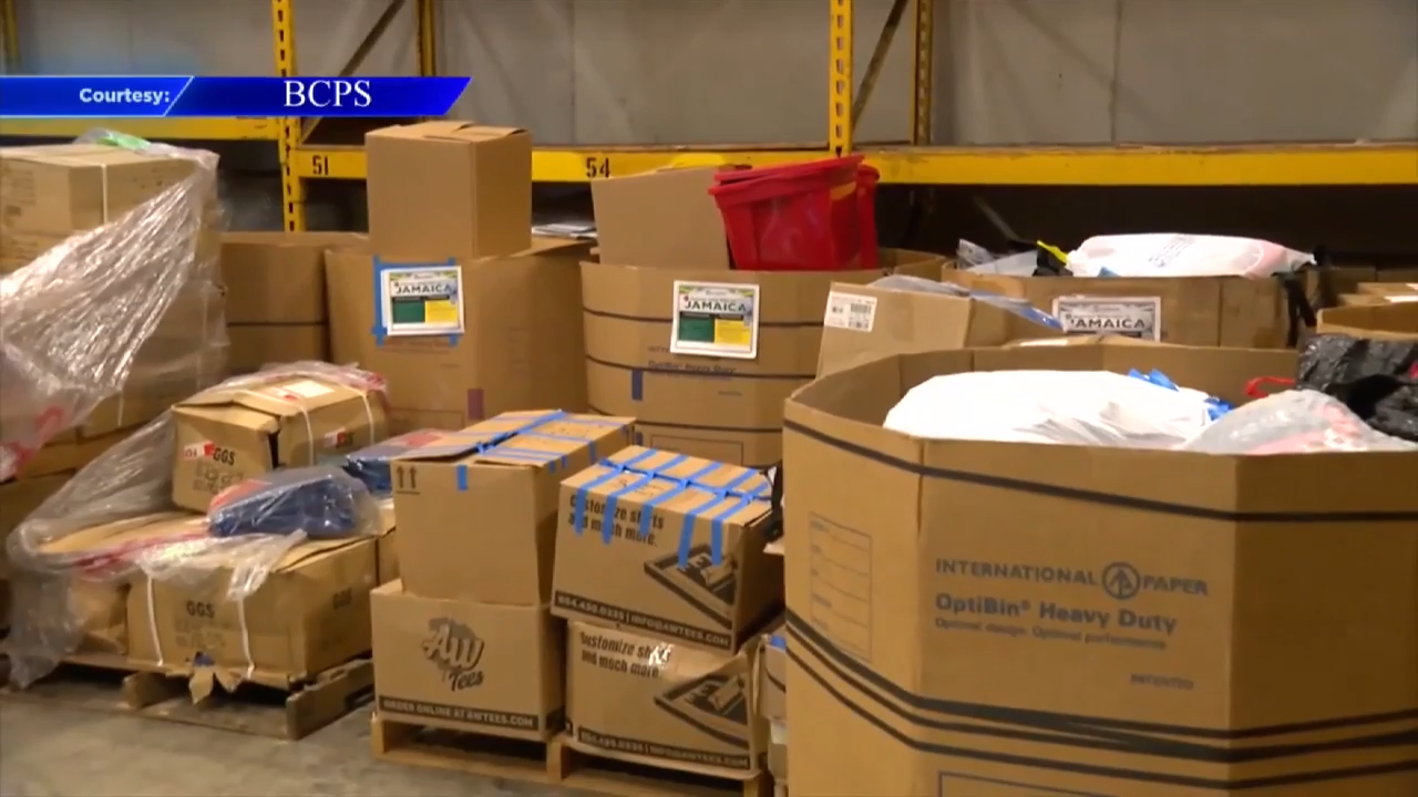 BCPS ships supplies for Melissa-impacted areas in Jamaica