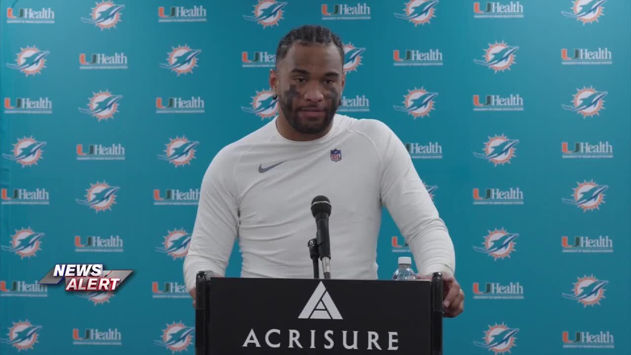 Dolphins benching Tua Tagovailoa for rookie Quinn Ewers, AP source says – WSVN 7News | Miami News, Weather, Sports | Fort Lauderdale