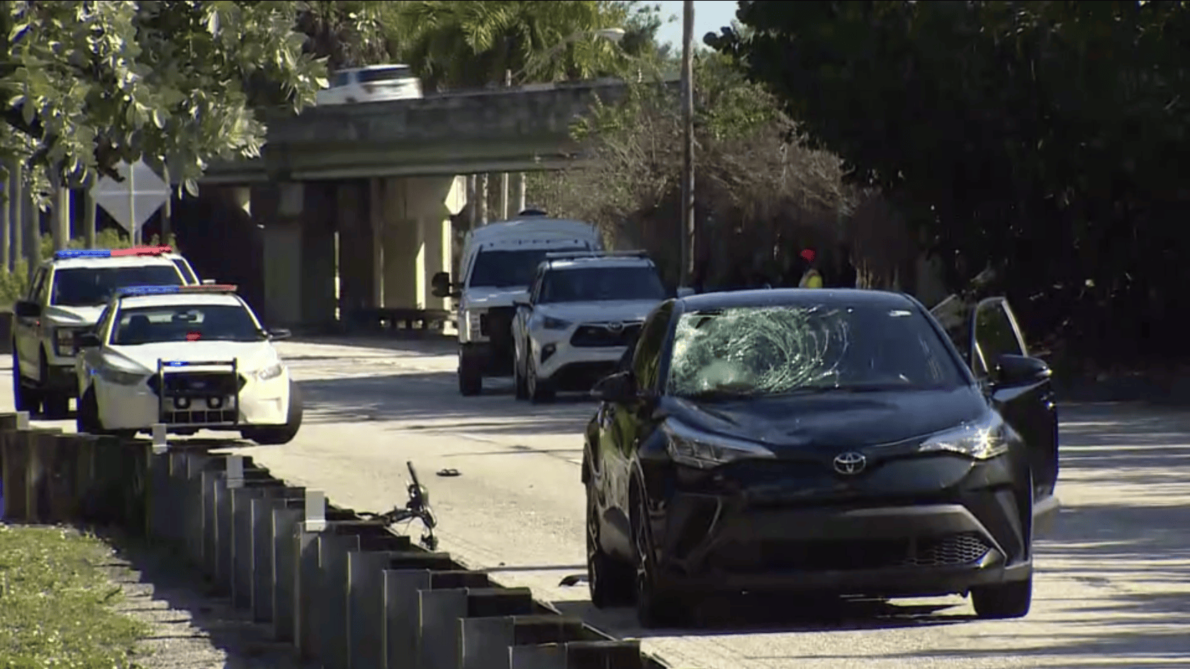 Bicyclist critical after being struck by vehicle on SB I-95 in Miami ...