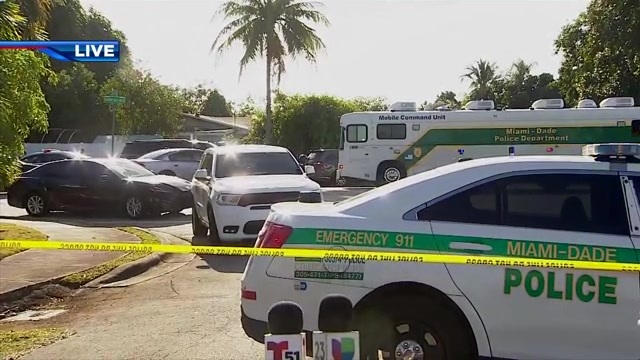SOUTHWEST MIAMI-DADE, FLA. (WSVN) - At least one Miami-Dade Sheriff’s Office deputy was forced to open fire inside of a Southwest Miami-Dade home, fatally striking<a class="excerpt-read-more" href="https://wsvn.com/news/local/miami-dade/mdso-1-killed-1-in-custody-after-at-least-1-deputy-serving-search-warrant-in-child-porn-probe-shoots-armed-person/">Read More</a>
