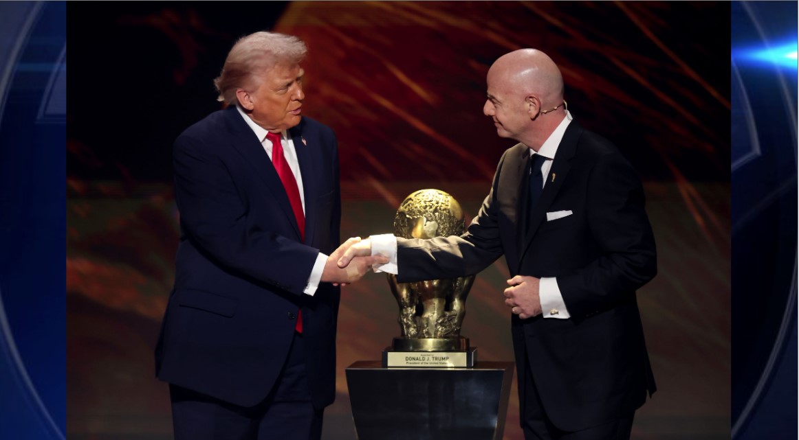 FIFA gives President Donald Trump a peace prize in a departure from its traditional focus on sport – WSVN 7News | Miami News, Weather, Sports | Fort Lauderdale