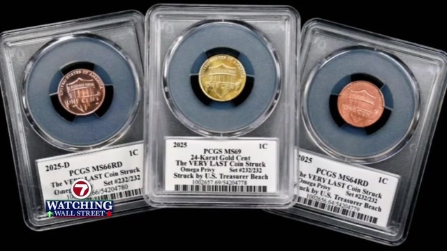 Last US cents sold at auction for a sum of $16.76 million were worth a pretty penny